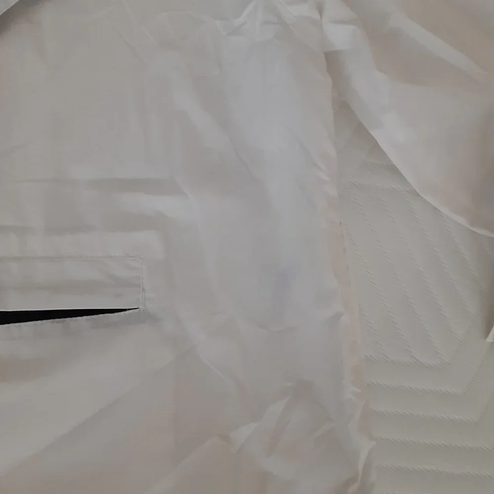 WEATHERPROOF white nylon rain slicker / windbreaker kids size 10